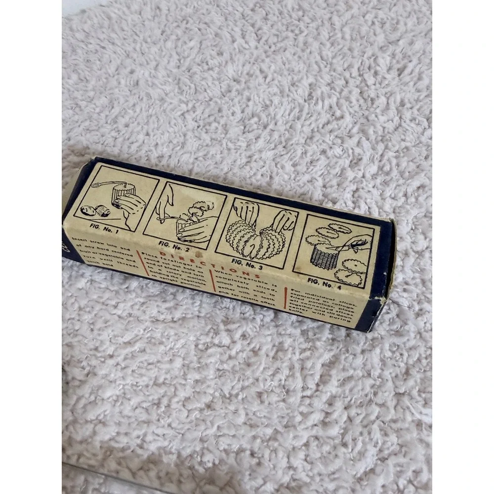 Vintage Popeil Bros Gadget-Master Spiral Slicer No 6 Chicago Kitchen Tool Box